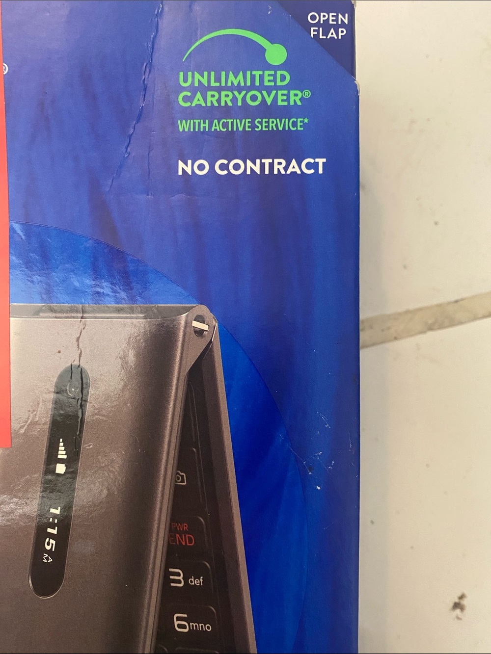LG Brown Flip Phone with External Display